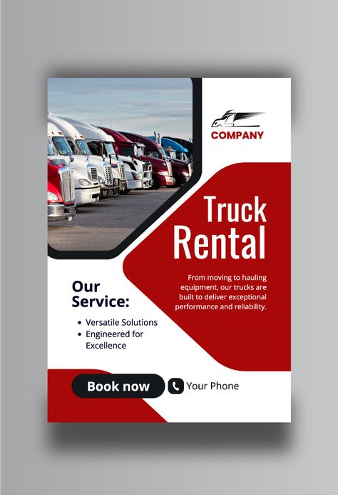 Truck Rental Service A Flyer Template Design#pikbest##Templates Truck Format Update, Truck Seller Format For Yahoo, Truck Selling Format For Client, Truck Format For Client, Truck Proof For Clients, Truck Seller Format For Client, Truck Selling Format, Truck Driver Format For Client, Truck Rental Format For Client