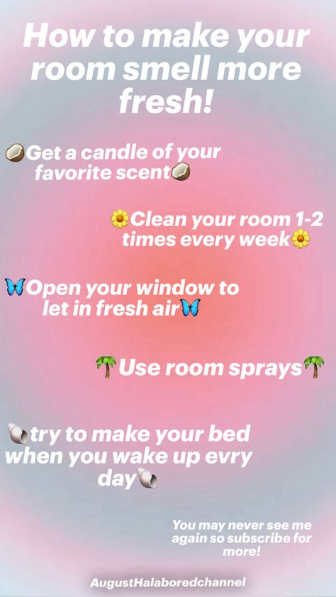 How To Make Your Room Smell Like Fall, How To Make House Smell Good Naturally, How To Keep Room Smelling Fresh, How To Keep Your Room Smelling Good, How To Make Closet Smell Good, How To Find Your Scent, How To Naturally Smell Good, How To Make Your Room Smell Good, How To Make Your House Smell Good