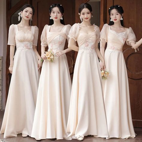 Elegant Long Sleeve Bridesmaid Dresses with Embroidery Teen Bridesmaid Dresses, Gown For Bridesmaid, Long Sleeve Bridesmaid Dresses, Dresses With Embroidery, Dresses Elegant Long, Floral Evening Gown, Long Sleeve Bridesmaid Dress, Lace Leggings, Solid Leggings