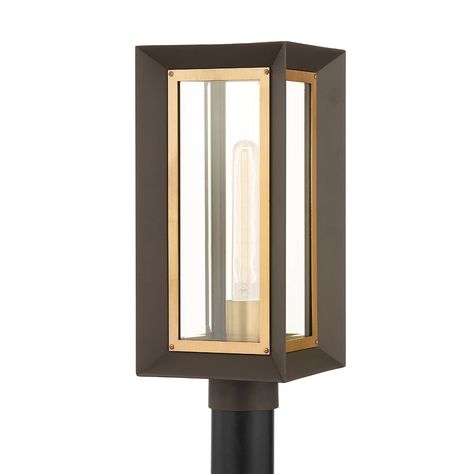 Lowry by Troy Lighting Front Lighting, Lantern Head, Colorado House, Post Lanterns, Lantern Post, Troy Lighting, Modern Victorian, Bronze Patina, Outdoor Post Lights