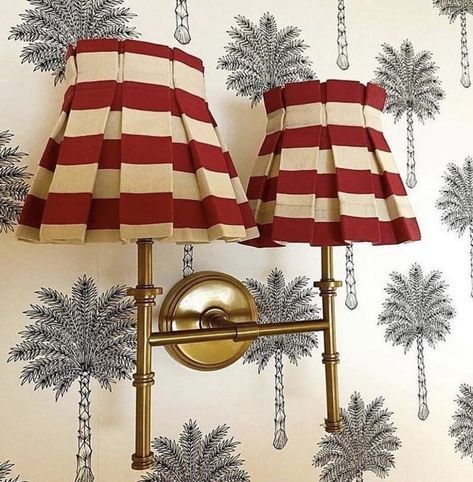 Alice Palmer, Striped Candles, Diy Lampe, Lampshade Designs, Boho Bedroom Decor, Tangier, Diy Lamp, Lighting Inspiration, Red Stripe