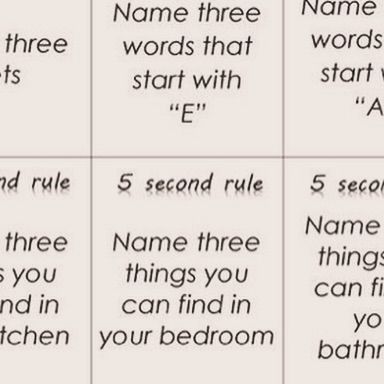 Stephanie | Homeschooler on Instagram: "Have you played “The 5 Second Rule” game?

Your kids are going to love this!!! 

They have 5 seconds to answer any of these questions and then move onto the next. 

You will have so much fun and it’s a great game to do in the car. 

Be sure to save this one for your next road trip. 🚙" 5 Second Rule Game, Hannah Ideas, 5 Second Rule, Questions Instagram, Kids Work, Literacy Games, Three Words, Working With Children, In The Car