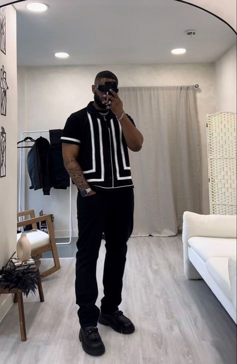 #lifestyle #money #future #FashionInspo #Richlife #richaesthetic #Luxurylifestyle #luxurylife #Moodboard #LuxuryFashion #Visionboard Black Men Casual Style, Mens Smart Casual Outfits, Black Men Fashion Casual, Classy Outfits Men, Black Men Street Fashion, Dope Outfits For Guys, Street Fashion Men Streetwear, Men Stylish Dress, Mens Casual Dress Outfits