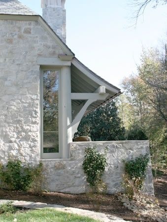 Nantucket Architecture, Pursley Dixon, Transitional Architecture, Minimalist Cottage, European Farmhouse, Exterior Details, Exterior Stone, French Cottage, Farmhouse Exterior