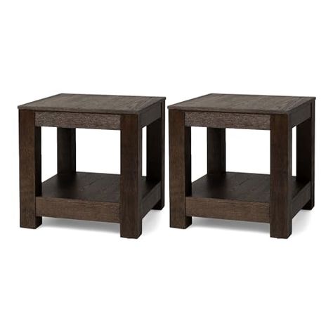 Side Table With Shelf, Office Waiting Rooms, Country Vibe, Storage For Living Room, Furniture Finish, Wooden Nightstand, Wooden Side Table, Bedside Night Stands, Side Table With Storage