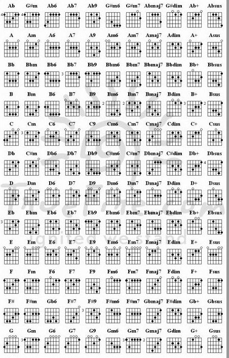 Basic Guitar Chords Chart, Electric Guitar Chords, All Guitar Chords, Songs Guitar, Guitar Tabs Acoustic, Easy Guitar Chords, Acoustic Guitar Chords, Chords Guitar, Guitar Chord Progressions