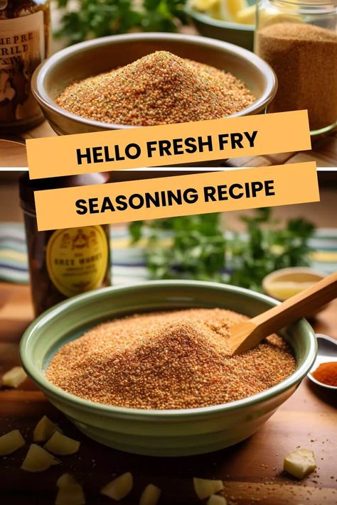 Hello Fresh Fry Seasoning Recipe – Hungarian Chef Fry Seasoning Recipe, Dried Lemon Zest, Fry Seasoning, Homemade Seasoning, Seasoning Recipe, Dried Lemon, Baked Fries, Homemade Seasonings, Hello Fresh