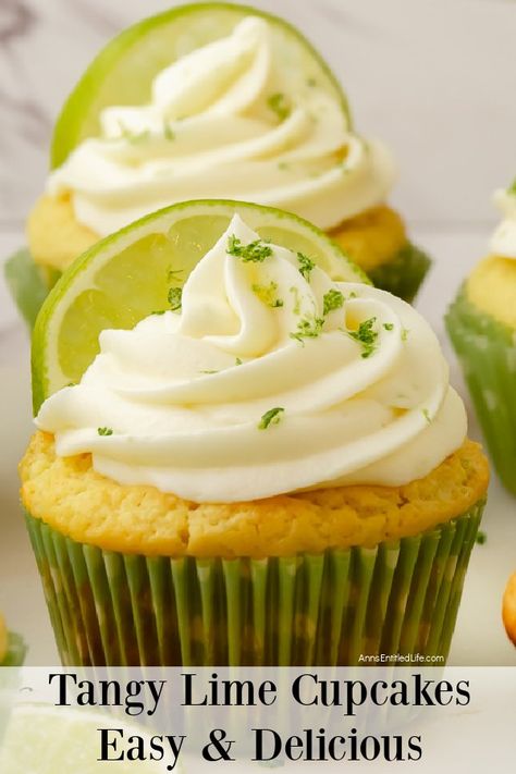 Alcohol Desserts, Key Lime Cupcakes, Infused Cupcakes, Margarita Cupcakes, Boozy Treats, Boozy Cupcakes, Lime Cupcakes, Chocolate Cherry Cake, Easy Cupcake Recipes