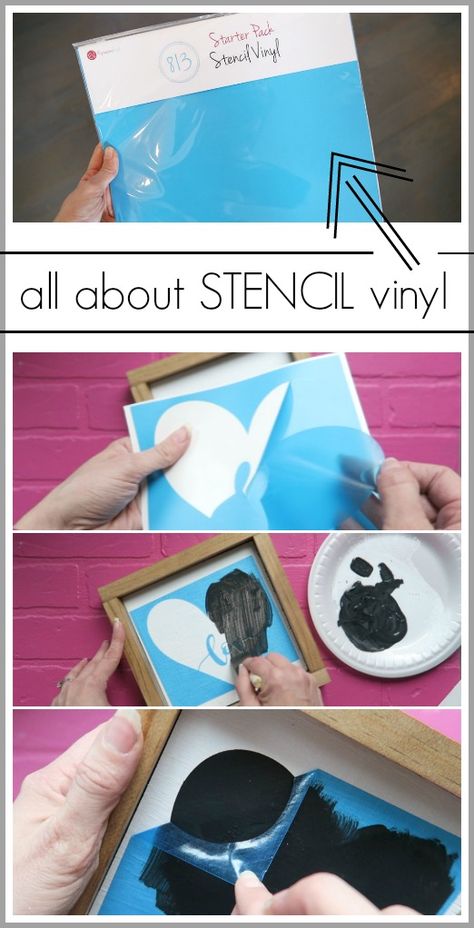 Stencil Vinyl, what it is and how to use it - Sugar Bee Crafts Inkscape Tutorials, Stencils For Wood Signs, Cricut Stencils, Stencil Vinyl, Cricut Air, Cricut Tips, Vinyl Gifts, Mason Jar Crafts Diy, Bee Crafts