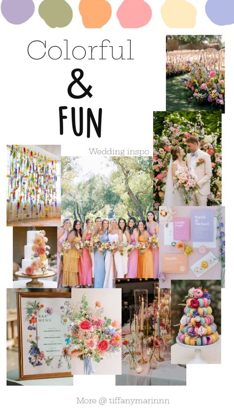 Wedding Decorations Colorful, Wedding Colors Bright, Colorful Wedding Theme, Colorful Wedding Decorations, Wedding Schemes, Wedding Theme Color Schemes, Wildflower Wedding Theme, Bright Wedding Colors, Bright Wedding