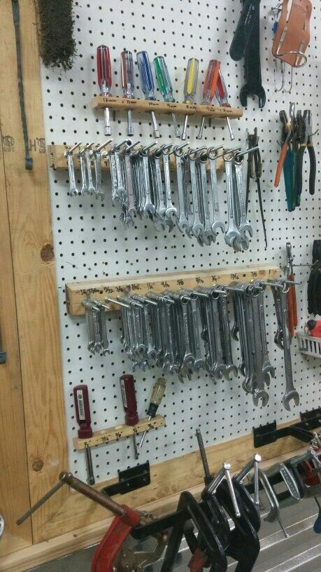 Officine In Garage, Garage Organization Ideas, Garage Organization Tips, Garage Organisation, Garage Workshop Organization, Garage Tool Organization, Shed Organization, Garage Tool Storage, Garage Organize