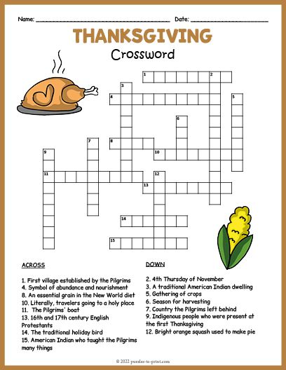 Free Printable Thanksgiving Crossword Thanksgiving Worksheets For Kids, Thanksgiving School Party, Thanksgiving Crossword Puzzle, Thanksgiving Puzzles, Thanksgiving Crossword, Thanksgiving Movie, Thanksgiving Puzzle, Turkey Games, Ps4 Gift Card