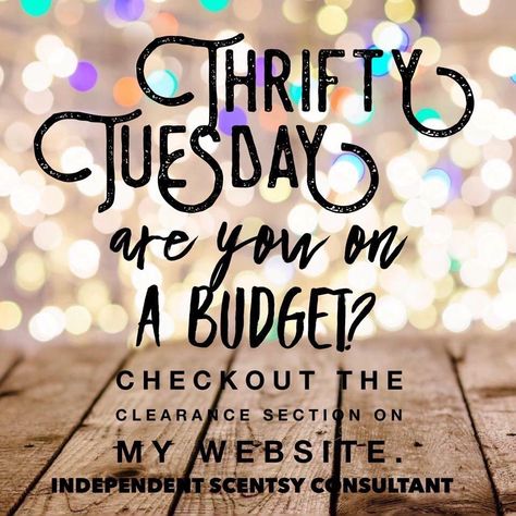 Scentsy Thrifty Tuesday  https://sharonbeck.scentsy.us/shop/c/4480/clearance Scentsy Tip Tuesday, Scentsy Consultant Marketing, Scentsy Party Games, Scentsy Pictures, Scentsy Consultant Business, Scentsy Flyers, Scentsy Posts, Scentsy Facebook Party, Scentsy Games