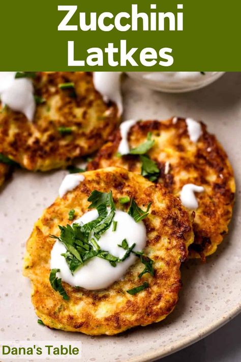 Add a twist to your Hanukkah celebrations with these Italian Zucchini Latkes—a crispy and savory summer favorite bursting with flavor and simplicity! Zucchini Latkes Recipe, Zucchini Latkes, Italian Frittata, Sweet Potato Latkes, Italian Zucchini, Hanukkah Celebration, Zucchini Pancakes, Summer Zucchini, Potato Latkes