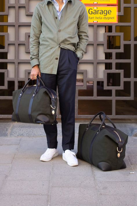 High quality leather and canvas briefcases, travel bags, computer bags and small leather goods by Baron from Sweden. A flagship store at Humlegårdsgatan 19 in Stockholm, Sweden. Worldwide free shipping. Visit https://www.baron.se for a collection overview, to read our story and any contact details.   #baronbags #baron #baron1978 #mybaron #barontravel #barongotrich #sweden #stockholm #bags #men #menstyle #style #lifestyle #menbags Weekend Bags, Bag Styles, Leather And Canvas, Briefcase For Men, Savile Row, Stockholm Sweden, Flagship Store, Computer Bags, Bags And Accessories