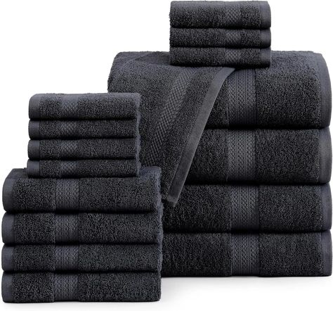 Each 16-Piece Towel Set includes 4 Bath Towels - 28" x 54" , 4 Hand Towels - 16" x 28" and 8 Wash Cloths - 13" x 13" These 100% Cotton Bathroom Towel Sets are in our Bathroom Collection! 🤎 Enjoy 15% OFF with discount code GRAND15 🤎 FREE Shipping in the US Allow *2-8 Business Days to Ship 🤎 We sincerely Thank You for visiting our store! 🤎 Please remember to like, follow and share! #bathtowelset #cottontowels #bathtowel #towel #cottontowel #bathtowels #spatowels #towelset #towelseries #towe... Bathroom Materials, Shower Care, Victorian Witch, Best Bath Towels, Luxury Bath Towels, Bath Sponges, White Bath Towels, White Hand Towels, Hand Towels For Bathroom