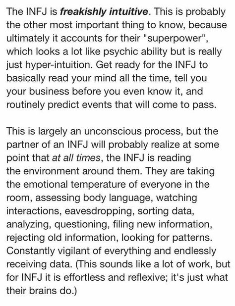 Introverted Intuition, Infj Personality Facts, Personalidad Infj, Infj Traits, Infj Things, Gut Instinct, Infj Psychology, Infj Type, Intj And Infj