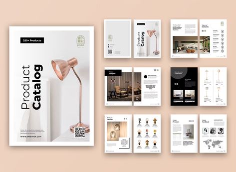 Product Catalog Template InDesign INDD & IDML. 12 Custom Pages Product Catalog Design, Catalogue Design Templates, Scent Marketing, Catalog Design Layout, Product Catalog Template, Catalogue Layout, Catalog Template, Catalog Cover, Product Template