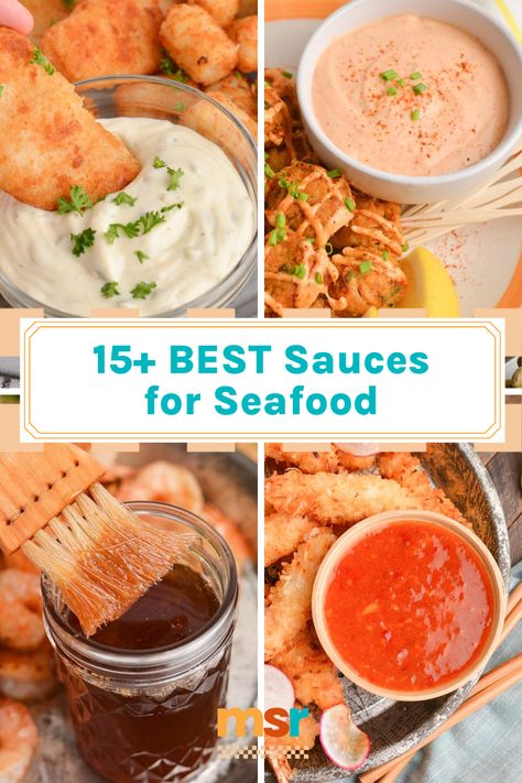 Looking for a great way to step up all types of seafood? These Sauces for Seafood are made with the freshest ingredients to take your dinner to the next level. Crab Mayonnaise Recipe, Homemade Sauce For Fish, Sea Food Sauce Recipes, Seafood Sauce Dip, Asian Seafood Sauce, Homemade Seafood Sauce, Seafood Cheese Sauce, Best Sauce For Crab Cakes, Seafood Cocktail Sauce Recipe