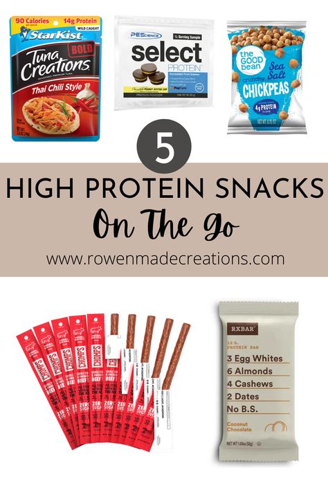 Easy High Protein Snacks, Snacks Road Trip, High Protein Snacks On The Go, Tuna Packets, 72 Hour Emergency Kit, Car Snacks, Trip Snacks, Crunchy Chickpeas, Hiking Snacks