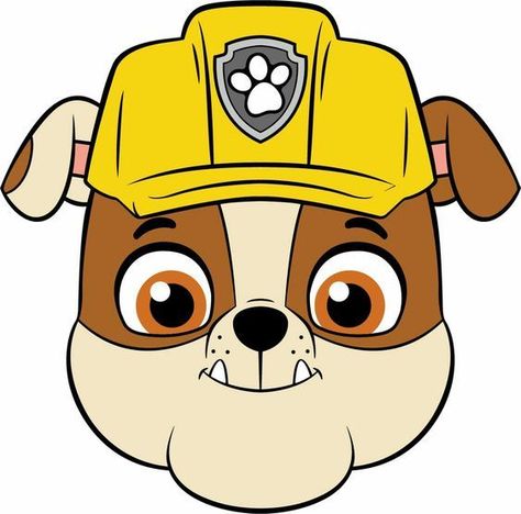 Rubble Birthday, Pre Drawn Canvas For Painting, Paw Patrol Svg, Paw Patrol Png, Paw Patrol Everest, Paw Patrol Clipart, Sky Paw Patrol, Imprimibles Paw Patrol, Paw Patrol Cookies