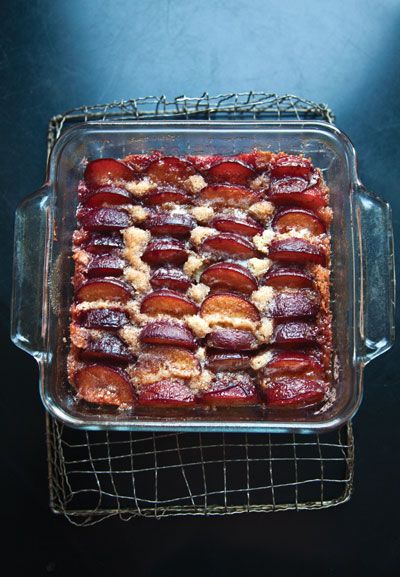 Plum Tart Recipe - Saveur.com Plum Dessert, Plum Cakes, Easy Summer Dessert Recipes, Plum Tart, French Dessert Recipes, Plum Recipes, Plum Cake, French Desserts, German Recipes