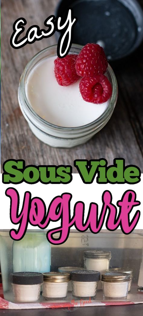 Sous Vide Breakfast Recipes, Sous Vide Cabbage, Sous Vide Yogurt Recipe, Healthy Sous Vide Recipes, Home Made Yogurt Recipes, Home Made Yogurt, Sous Vide Dessert, Low Inflammation Diet, Instant Pot Sous Vide