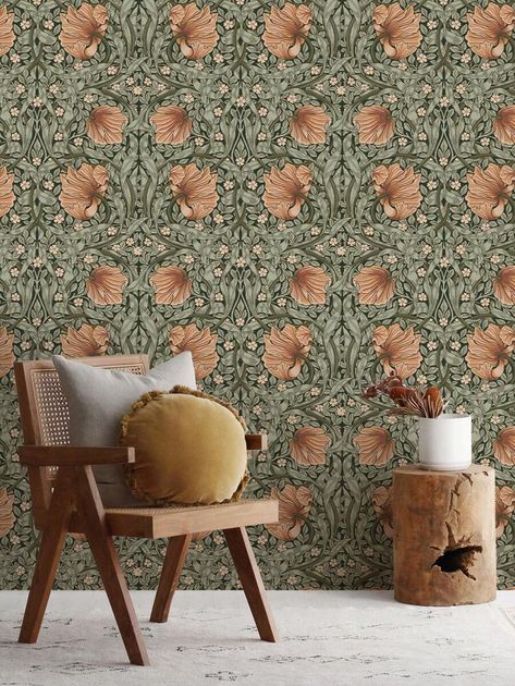 17.7in*118in*1pc Green Background Rattan Plant Wallpaper, Peel And Stick Retro Floral Wallpaper, Home Kitchen Bedroom Decoration Mural, Waterproof Removable Wall Sticker | SHEIN USA Forest Elements, Venice House, Removable Wall Stickers, Plant Wallpaper, Kitchens And Bedrooms, Beautiful Forest, Wallpaper Patterns, Plant Pattern, Ideas Casa