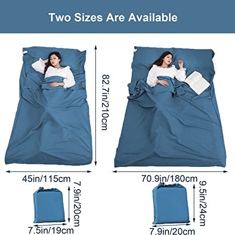 AmazonSmile : Sleeping Bag Liner Portable Travel Sleeping Sack Sheets Lightweight and Compact Camping Sheets for Adults Comfortable Liners for Traveling Hotel Camping Picnic Hostels Backpacking : Sports & Outdoors Compact Camping, Sleeping Bag Liner, Camping Picnic, Portable Travel, Sleeping Bag, Vacation Trips, Backpacking, Sleep, Camping