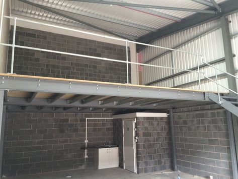 We supply Mezzanine Floors at trade price as we have our own steel fabricators. Elite Portal Frames Ltd. will let you utilize your space in a best possible way. We provide complete planning to installation consultation for Mezzanine Floor Kits. Our decades of experience in Steel Mezzanine Floor Construction and trained technicians make sure there is no flaw left while doing your job. Industrial Studio Apartment, Steel Mezzanine, Beams And Columns, Barn Conversion Exterior, Floor Construction, Space Installation, Industrial Studio, Church Conversions, Mezzanine Floor