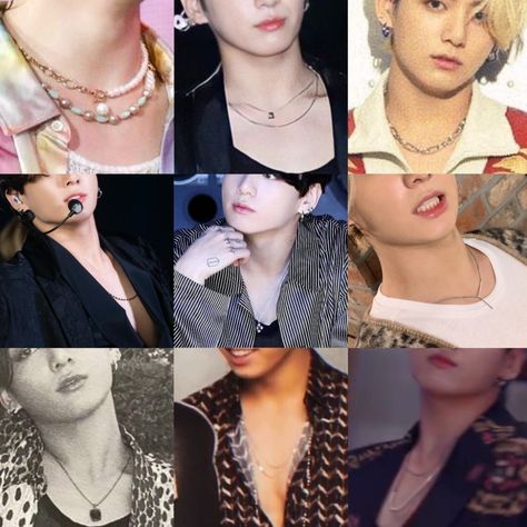 Jungkook Necklace, Dainty Necklaces, Dainty Necklace, Chain Necklace, Necklaces, Bts, On Twitter, Purple, Twitter