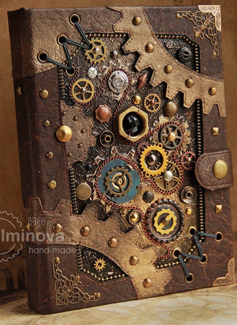 Steampunk Journal, Steampunk Guitar, Steampunk Book, Steampunk Mixed Media, Steampunk Crafts, Guitar Gifts, Graduation Gifts For Him, Hobbies For Men, Engineering Gifts