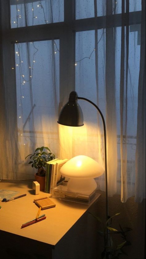 Study Lamp Aesthetic, Aesthetic Desk Lamp, Greed Aesthetic, Smart Lamp, Study Desk Decor, Mood Lamps, Modern Office Design, Study Room Decor, Study Rooms