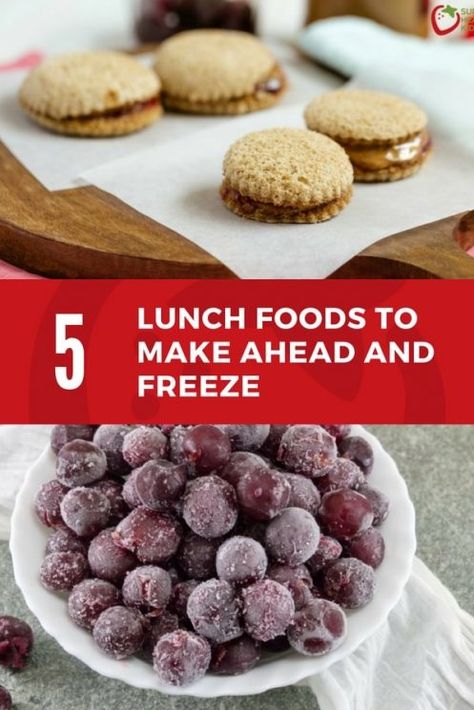 Freezer Lunches For Kids, Freezer Lunches, Packable Lunch, Lunch Foods, Foods To Make, School Lunch Recipes, Freezer Food, Freezer Recipes, Super Healthy Kids