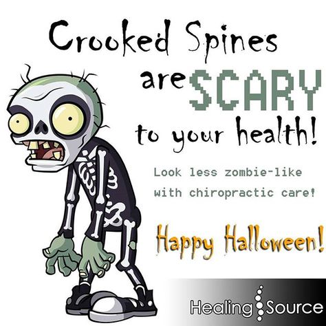 Feeling like a zombie this Halloween? We've got just the right doctors to take care of that (and the symptoms that go with it) naturally! Stop by with aches and pains and leave happy! #bootobackpain #lascruceschiro  #healingsourcelc #zombies Halloween Chiropractic, Chiropractic Halloween, Chiropractor Humor, Physical Therapy Memes, Physical Therapy Humor, Chiropractic Humor, Chiropractic Art, Chiropractic Quotes, Chiropractic Marketing