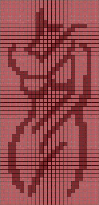 Tapestry Crochet Inspiration, Simple Crochet Graph, Crocheted Tapestry Patterns, Repeating Pixel Pattern, Crochet Wall Hanging Alpha Pattern, Preppy Alpha Patterns, Basic Alpha Patterns, Tapestry Crochet Beginner Free Pattern, Easy Pixel Art Crochet