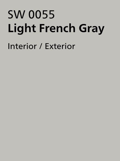 Sherwin Williams Light French Gray: Color Spotlight Sherwin Williams Light French Gray, French Grey Interiors, Light French Gray, Color Spotlight, Colors For Living Room, French Gray, Gray House, Farmhouse Paint, Neutral Paint Colors