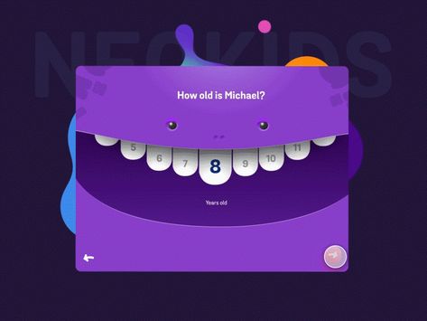 Neokids dribbble 2 Kids App Design, Application Ui Design, Ui Animation, Ux Design Inspiration, Ui Design Inspiration, Kids App, App Ui Design, User Interface Design, Web App Design