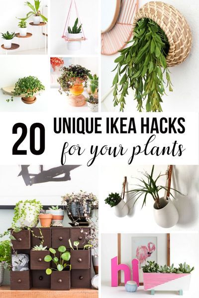 Hacks For Plants, Ikea Plant Stand, Ikea Planters, Planters Flowers, Enchanted Bedroom, Diy Wooden Planters, Ikea Farmhouse, Ikea Plants, Ikea Style