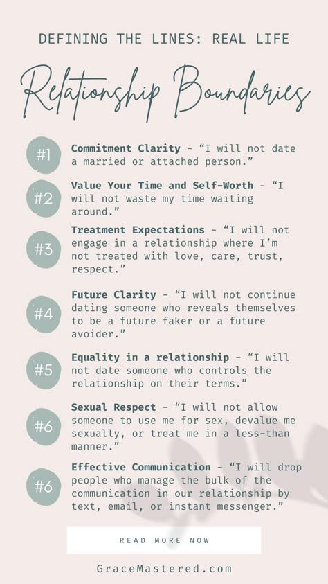 Setting boundaries in a romantic relationship is important. Click the link to see what healthy boundaries really are, or pin it for later. Setting Standards For Yourself, Conscious Relationship, Boundaries In A Relationship, Needs In A Relationship List, Relationship Boundaries List, Healthy Needs In A Relationship, List Of Boundaries In A Relationship, Healthy Boundaries In Relationships, Boundaries To Set In A Relationship