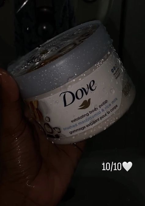 Dove Body Polish Aesthetic, Dove Body Polish, Dove Scrub, Dove Body Scrub, Dove Aesthetic, Dove Products, Hair And Skin Vitamins, Dove Body Wash, Hygiene Care