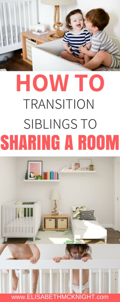 Crib And Toddler Bed Shared Room Boy, Montessori Sibling Bedroom, Turning One Bedroom Into Two, 2 Cribs Small Room, Shared Gender Bedroom, Siblings Sharing Bedroom Brother Sister, Sharing Room Ideas Sibling Small Spaces, Toddlers Sharing Bedroom, Newborn And Toddler Room Shared