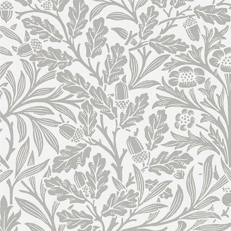 Morris Wallpaper Bathroom, Acorn Wallpaper, Embroidery Methods, Live Wallpaper Iphone 7, Mulberry House, Branch Wallpaper, Wooden Wallpaper, Wallpaper Wood, Fern Wallpaper