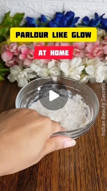 YAMINI on Instagram: "Diamond Facial Glow at Home. Get Bright, Smooth, Glowing and Spotless Glass Skin with this Homemade Face Mask.

Follow @indianbeautysecrets for more such updates.

#skin#skincare#insta#instagood#instagram#skinbrightening#brightskin#glowingskin#facemask#facepack#reels#viralreels#pigmentation#acne#pimples#darkspots#antiaging#wrinkles#finelines#clearskin#glassskin#parlourglow#spotlessskin." Skin Brighting Home Remedies, Cerave Face Wash, Home Remedies For Glowing Skin, Indian Beauty Secrets, Remedies For Glowing Skin, Skin Care Home Remedies, Skin Face Mask, Face Tips, Glowing Skin Mask