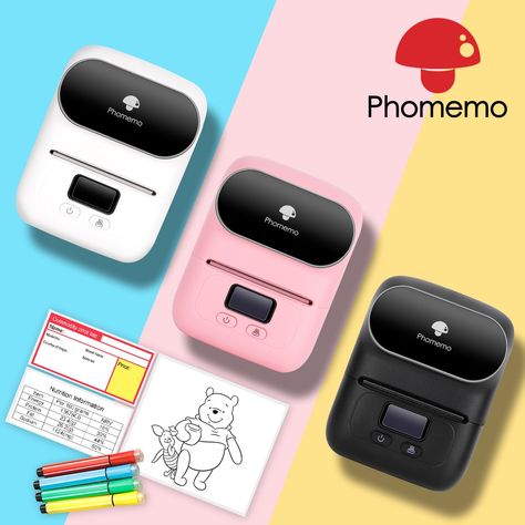 Cheap Printers, Buy Quality Computer & Office Directly from China Suppliers:Phomemo M110 Label Printer Thermal Impresoras Portatil Photo Imprimante Mini Portable Termica De Fotos Sticker Printer Machine Enjoy ✓Free Shipping Worldwide! ✓Limited Time Sale ✓Easy Return. Toddler Smoothies, Label Maker Machine, Sticker Machine, Apple Stickers, Wireless Printer, Sticker Printer, Portable Printer, Mini Printer, Ios 8