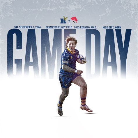 It’s today❗️❗️ 1pm kick at @bramptonbeavers rugby field. @humber_rugby vs @yorklionsrugby #rugby #friendlymatch #rugbylife #design #graphicdesign #adobe Rugby Field, Rugby Poster, Soccer Poster, Rugby, Soccer, Graphic Design, Quick Saves, Design, Football