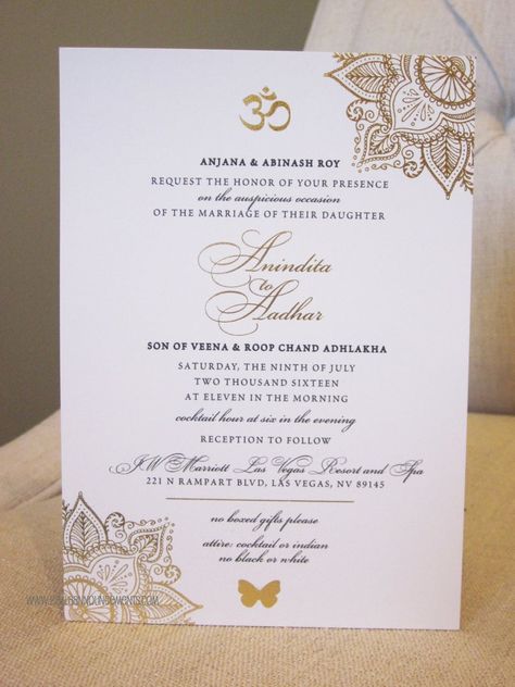 Indian Wedding Invitation Wording, Wedding Invitations Indian, Sample Wedding Invitation Wording, Sikh Wedding Invitation, Wedding Card Wordings, Hindu Wedding Invitation Cards, Hindu Wedding Invitations, Hindu Wedding Cards, Wedding Ceremony Ideas