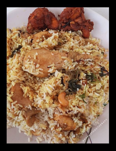 Malabar chicken biryani for more information you can follow me on IG Astronaut Wallpaper, Chicken Biryani, Biryani, Fried Rice, More Information, Follow Me, Cooking Recipes, Rice, Chicken