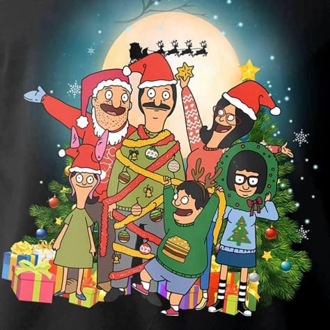 Bobs Burgers Christmas, Bobs Burgers Wallpaper, Bobs Burgers Funny, Bobs Burgers Characters, Bobs Burgers Tina, Bobs Burger, Bob's Burgers, Christmas Feeling, Bobs Burgers