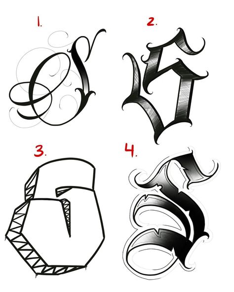 @rivera_1989: “4 different ways to write the letter “S” which one is your favorite?✍🏽🇲🇽🔥 #lettering #letterhead…” Letters Tattoo Designs, Different Ways To Write, Tato Geisha, Chicano Tattoos Lettering, Letter S Tattoo, Letters Tattoo, S Letters, Graffiti Alphabet Styles, Tattoo Lettering Alphabet